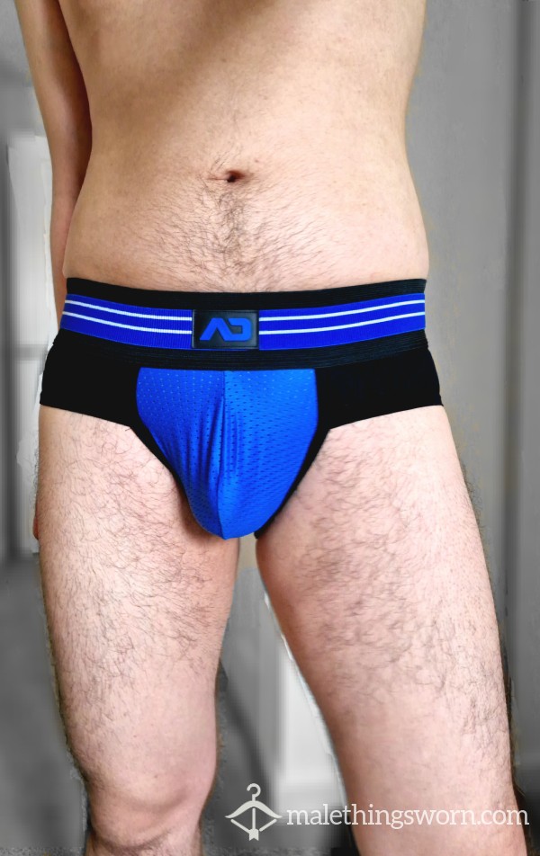 AD Fet**h - Double Stripe Briefs - Blue - M