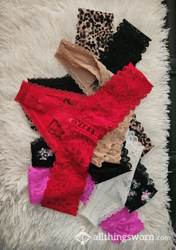 New S**y & Lacey Victoria Secret Panties In So Many Colors