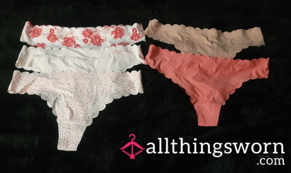 Seamless Nylon Thongs ✨️ Multiple Colors