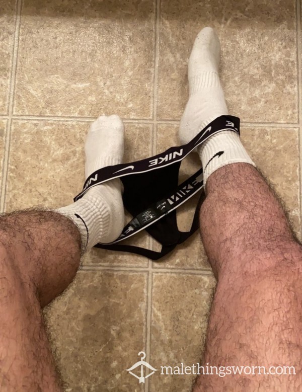 Nike Jockstrap + Nike Socks