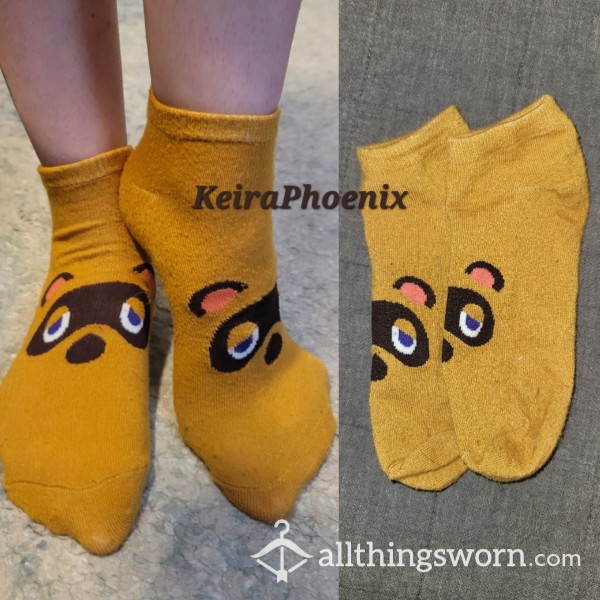 Nintendo Animal Crossing Tom Nook Ankle Socks