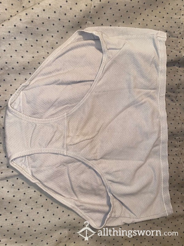 Nude Fruit Of Loom High Waist Cotton Panties