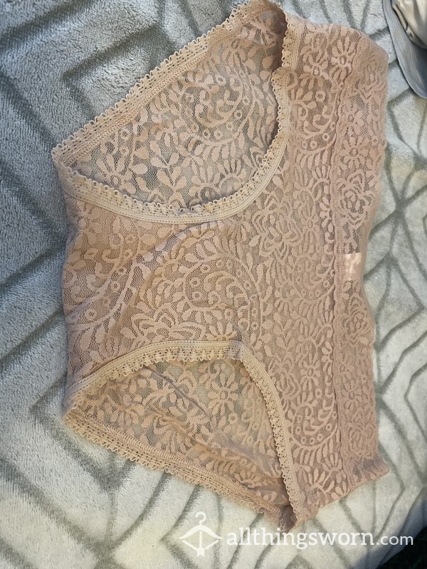 Nude Lace Panties