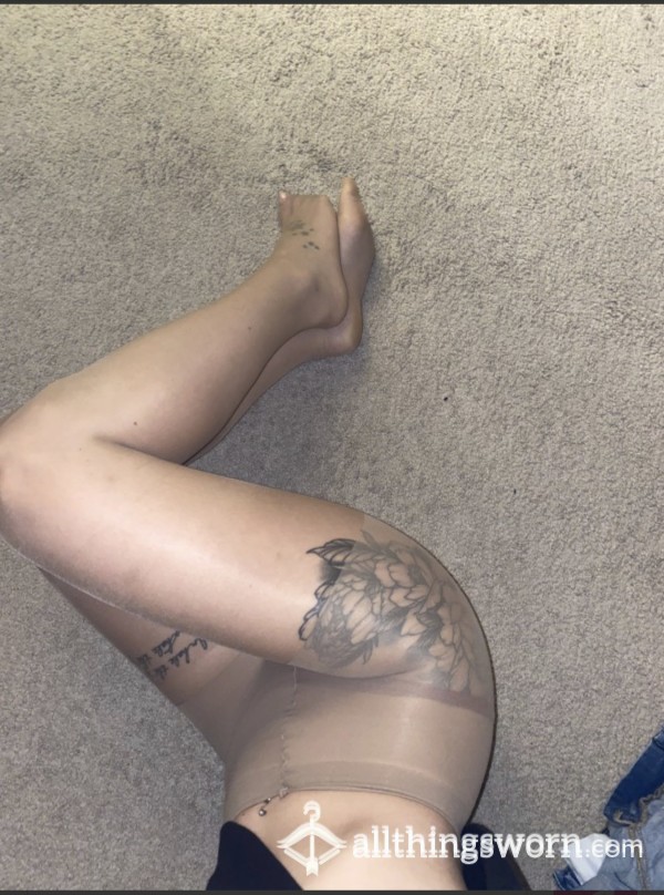 Nude Silky Skin Tight Pantyhose