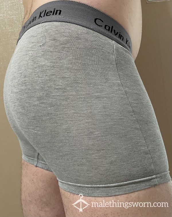 Calvin Klein Grey Boxers