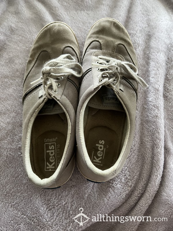 Old Dirty Grey Keds