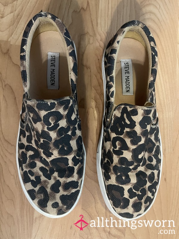 OLD STINKY LEOPARD 🐆 PRINT STEVE MADDEN