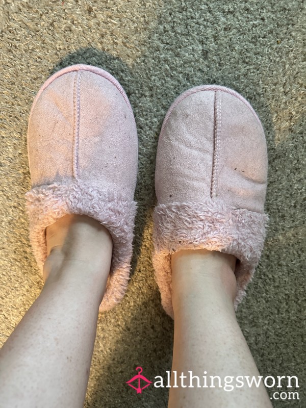 Old Pink Slippers