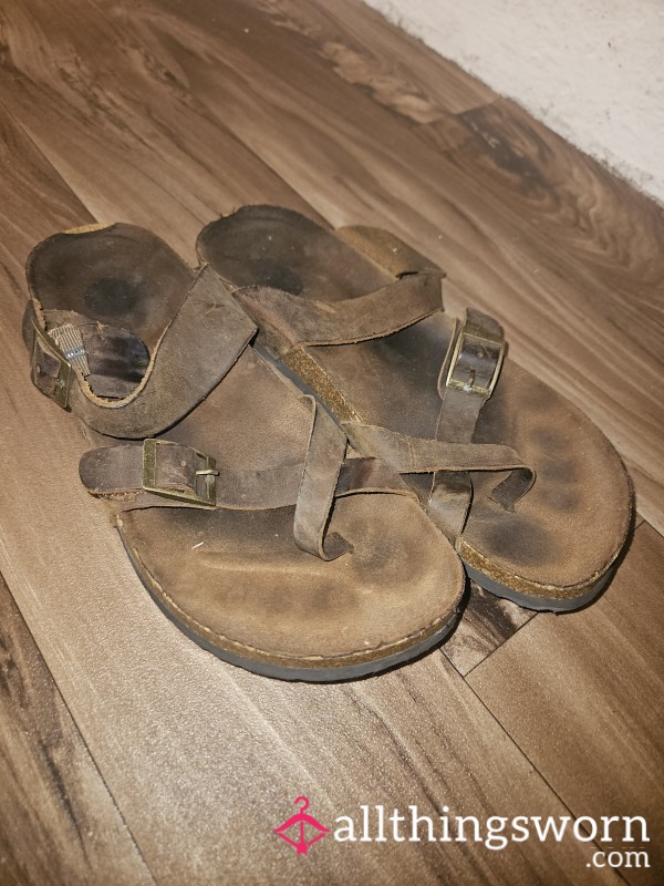 Well Loved Birkenstock Style Sandal