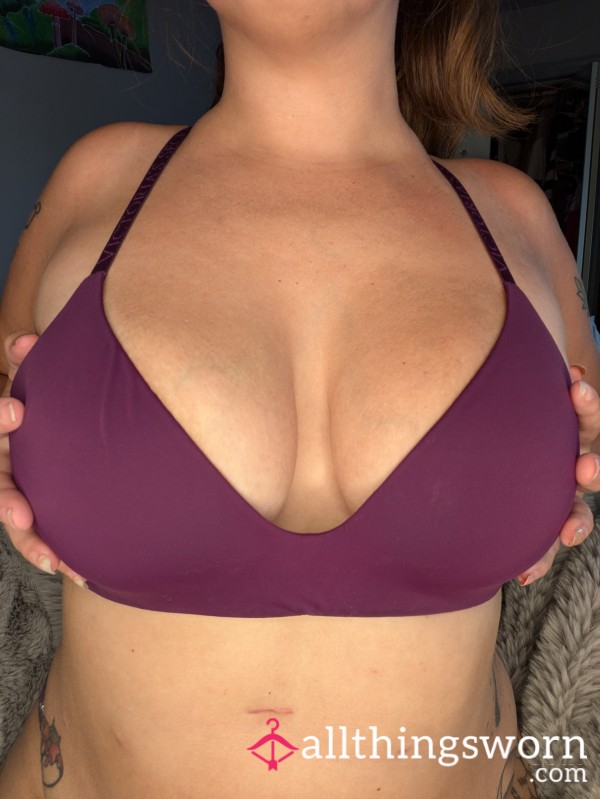 Old VS Dark Purple Bra