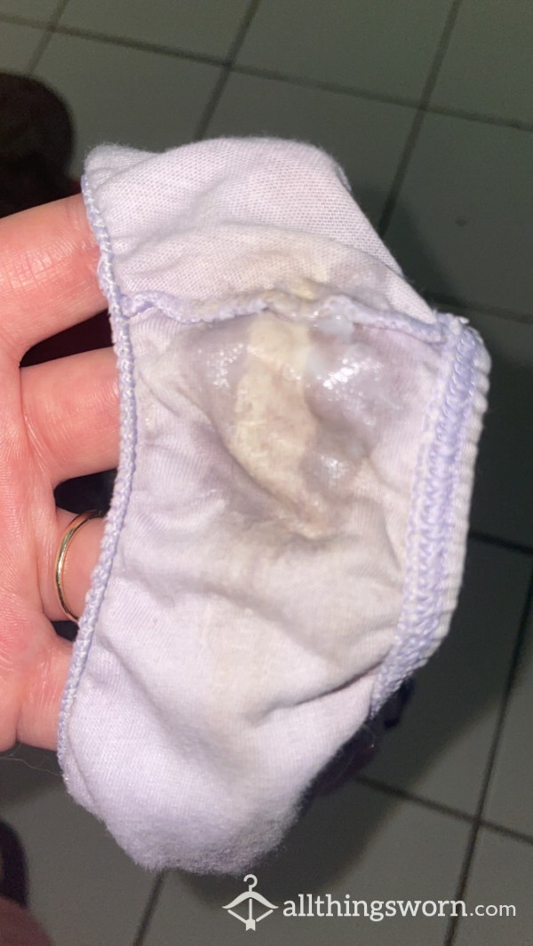 Old Well Worn, Creamy Panties!