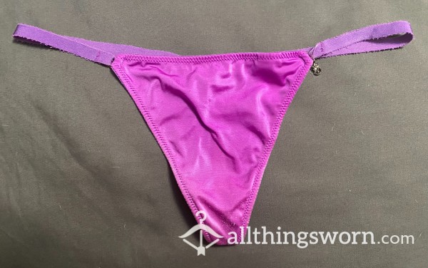 Old, Well Worn, Purple Vs Thong