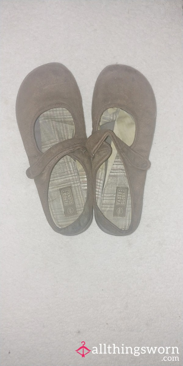 Old Worn Tattered Shoes