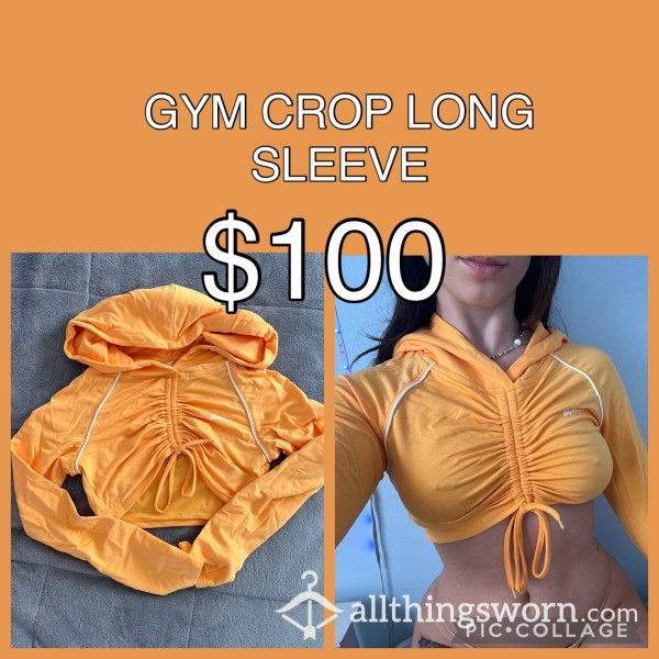 ORANGE CROP LONG SLEEVE