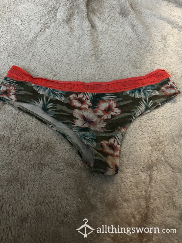 Orange & Green Tropical Panties