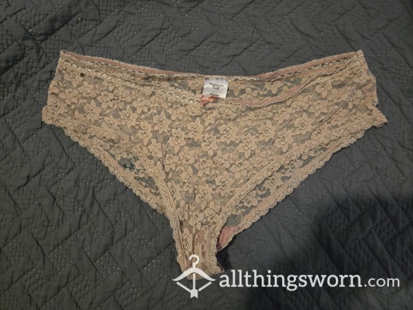 Orange Lace Panties