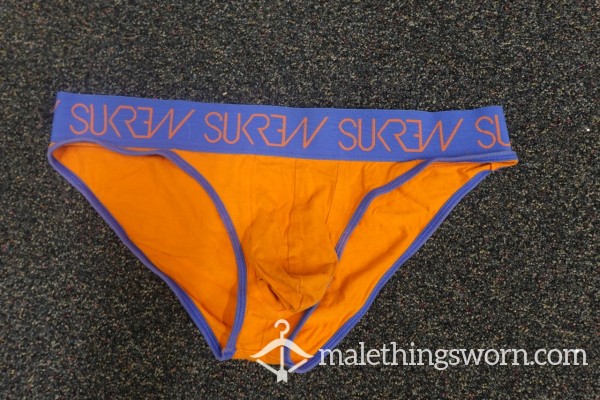 ORANGE SURKREW XL WORN