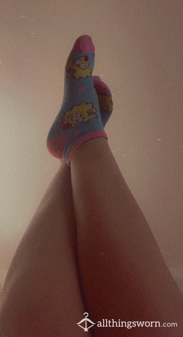 Maggie Simpson Socks