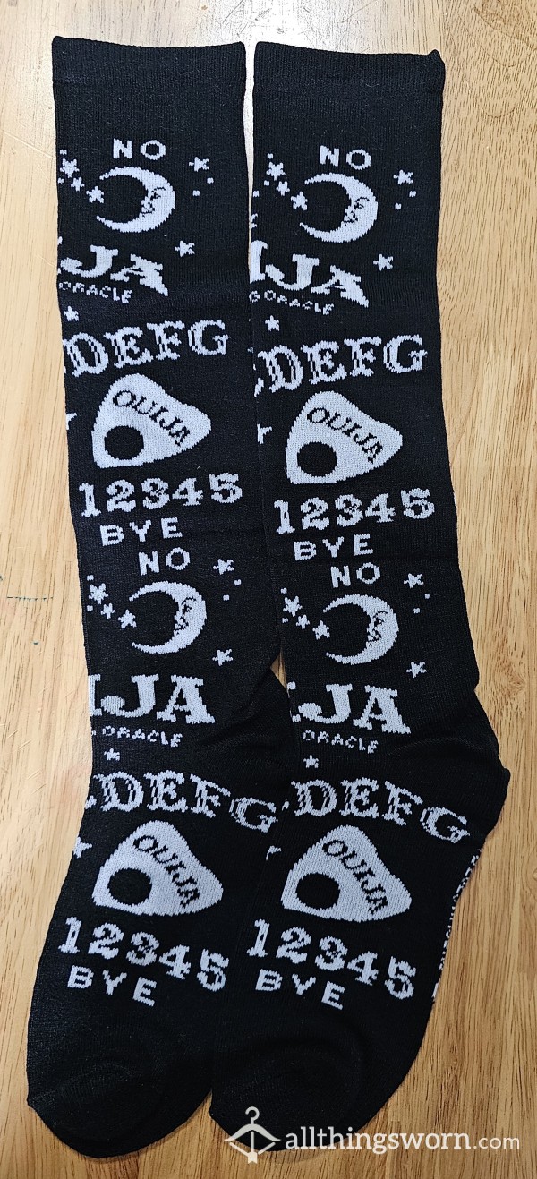 Over The Calf Ouija Socks