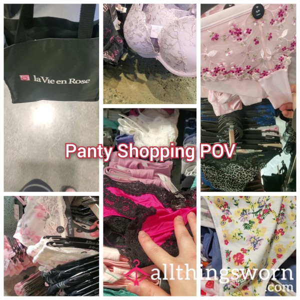 🛍🌸Panty Shopping POV🌸🛍