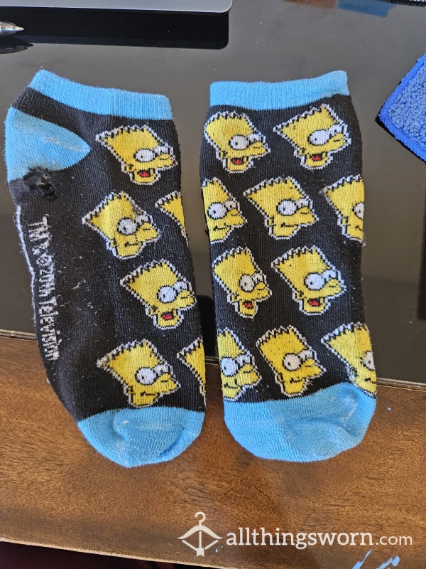 Bart Simpson Socks