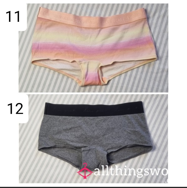 Pastel Pinky Shorts And Grey Shorts