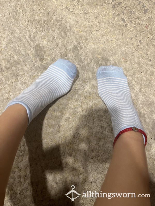 Pastel Striped Socks💙