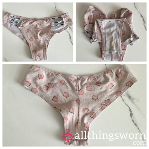 Peach Cheeky Panties