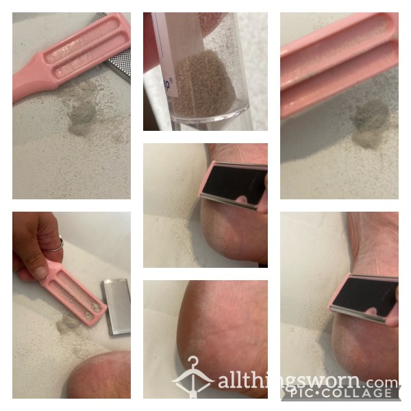 Pedicure Foot Scrapings