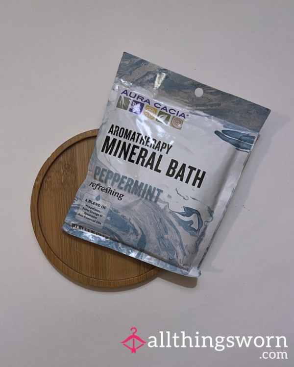 Peppermint Mineral Bath Blend