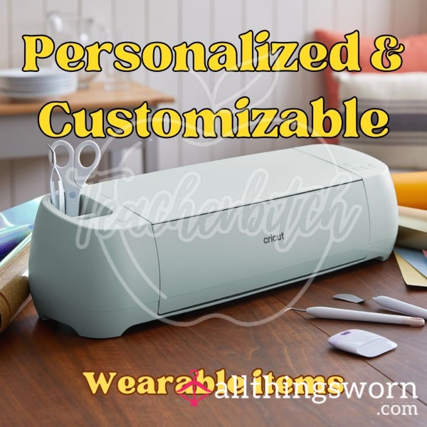 Personalized & Customizable Worn Items | Cricut Machine | Brand Yourself