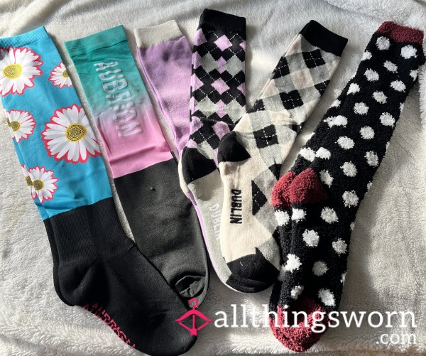 Pic N Mix 🍬 Worn Horse Riding Socks 🧦