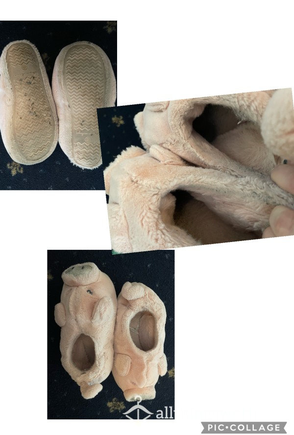 Pig Slippers Including UK Postage