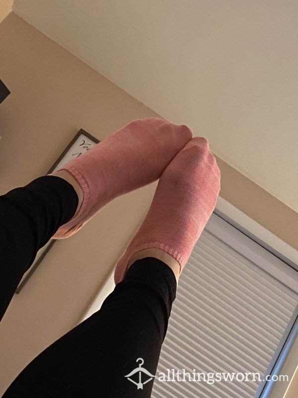 Pink Ankle Socks