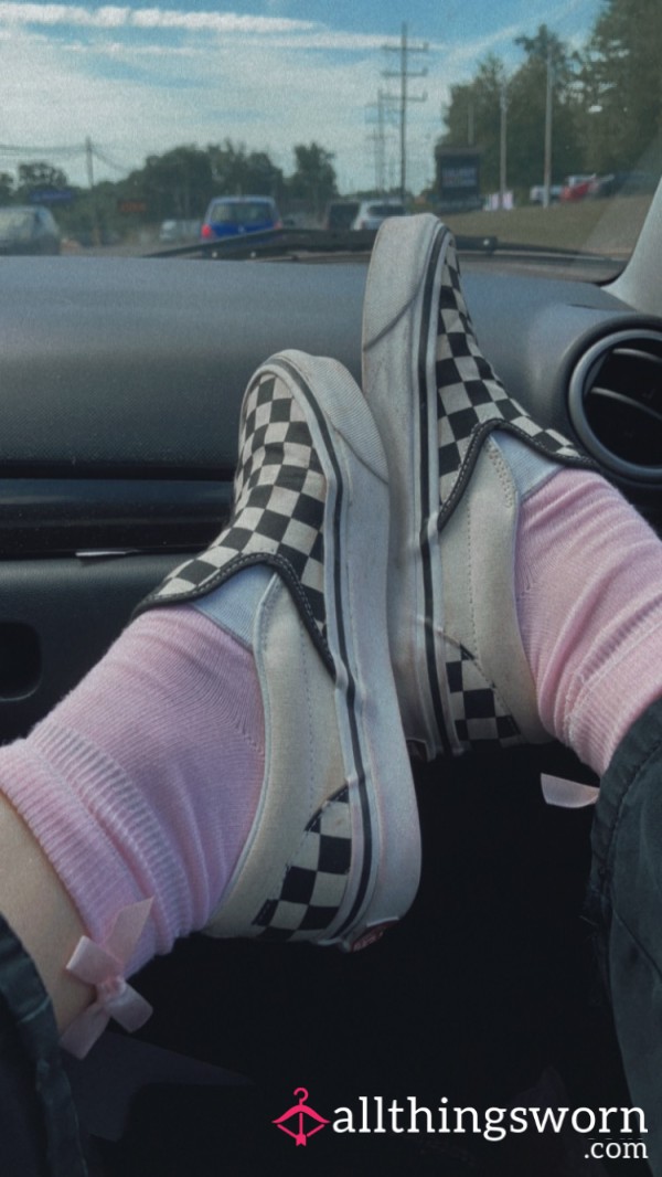 PINK BOW SOCKS