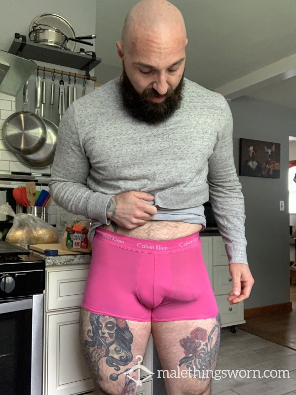 Pink Briefs, Very Worn