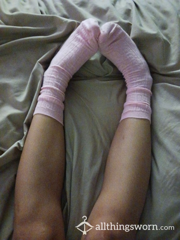 Pink Cotton Socks