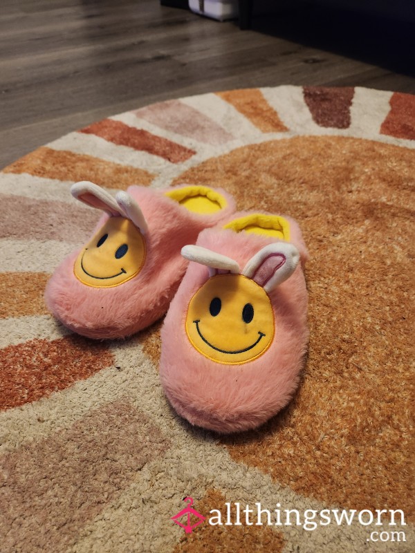 Pink Easter Slippers