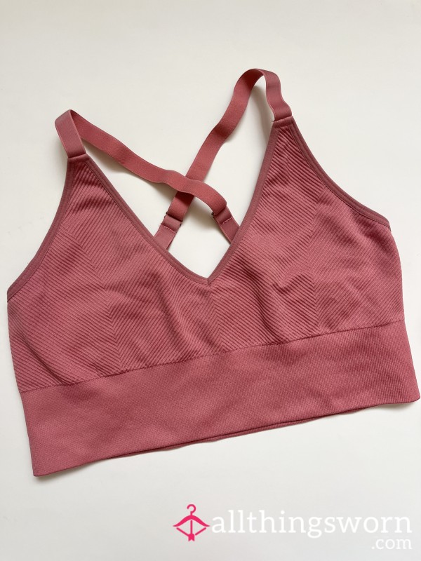 Pink Gym Bra