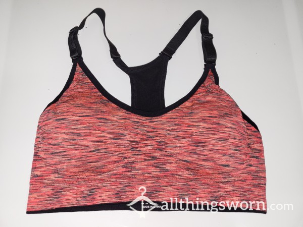 Light Pink High Impact Sports Bra