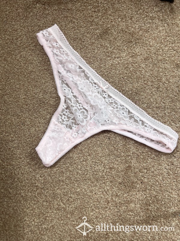 Pink Lace Panties