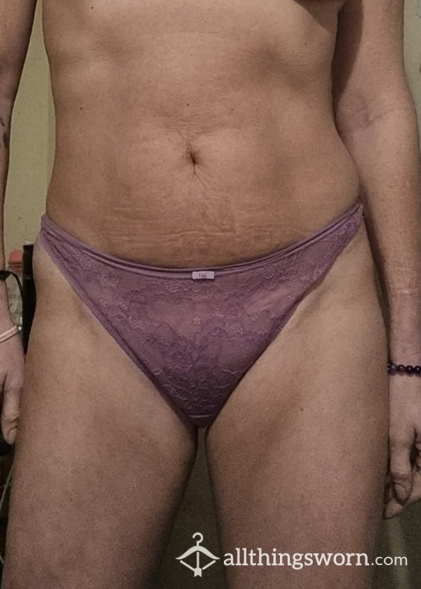 Pink Lace Panties