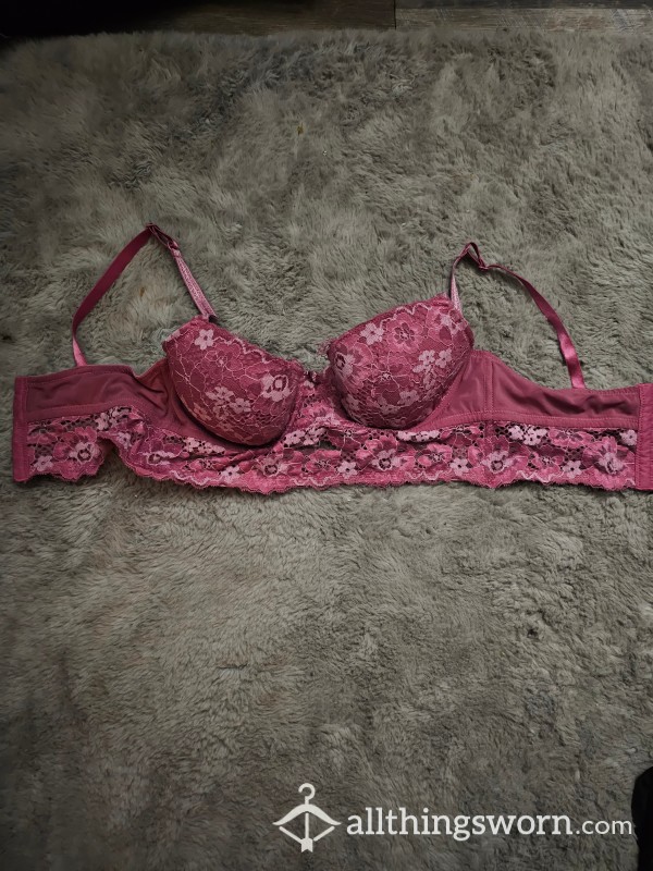 Pink Lace Push Up