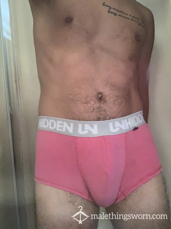 Pink Large Briefs