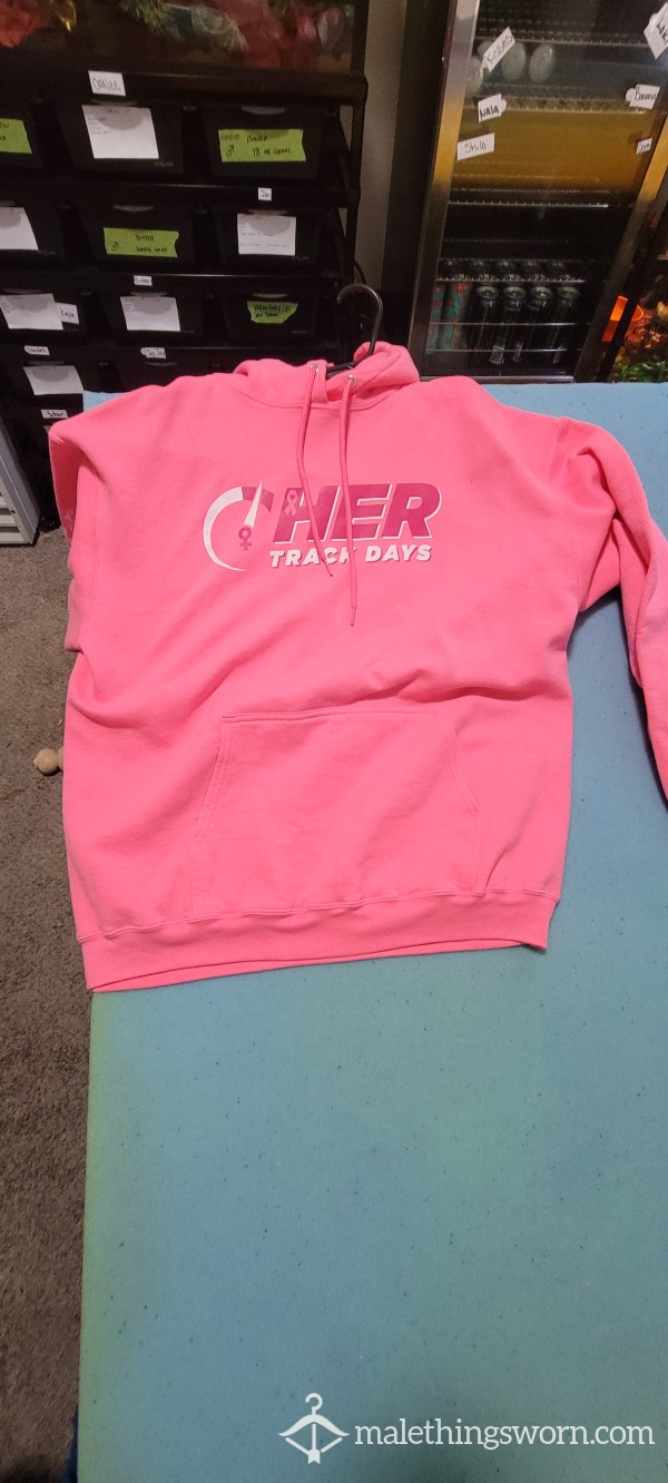 Pink Motorcycle Hoodie