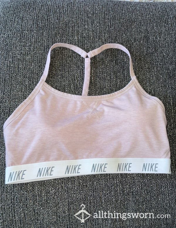 Pink Nike Sports Bra