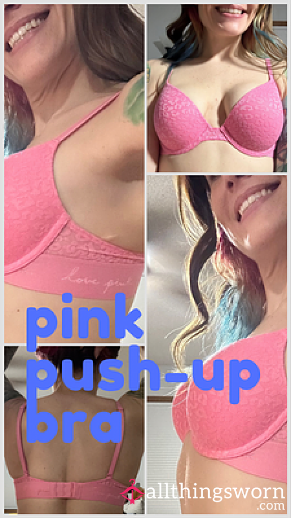 Pink Push-up Bra 💞