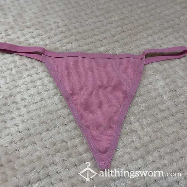 Neon Pink G-string