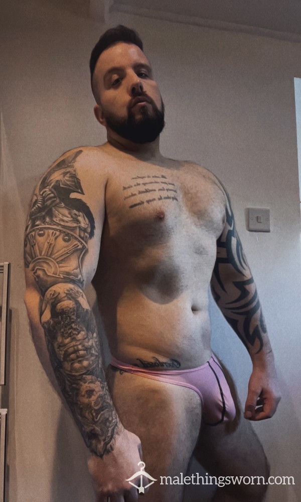 Pink Thong Used, Available For Extra Customisation