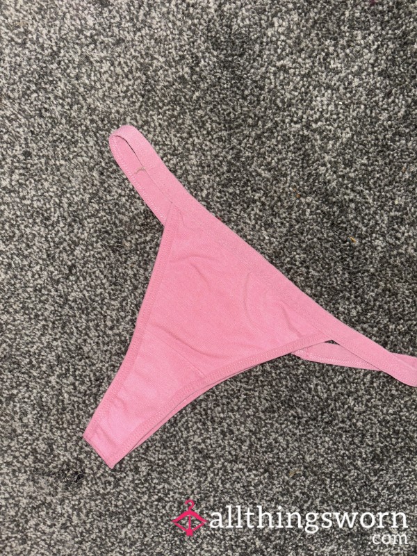 Pink Used Thongs